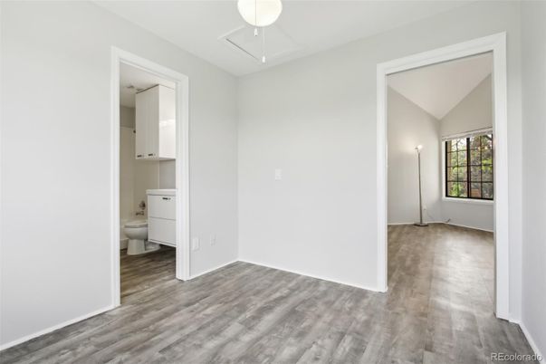 Bathroom, Empty room, Interior, Wood Texture Flooring