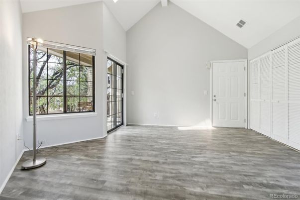 Empty room, Interior, Wood Texture Flooring