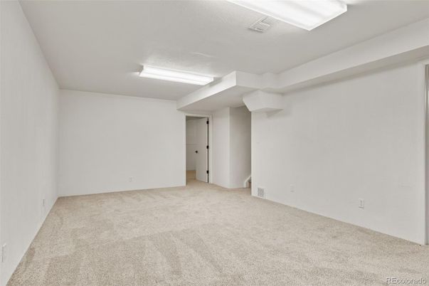 Empty room, Interior