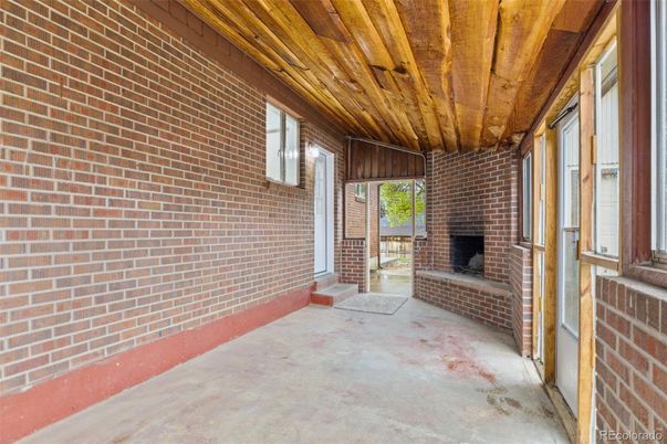 Fireplace, Interior, Stone Walls