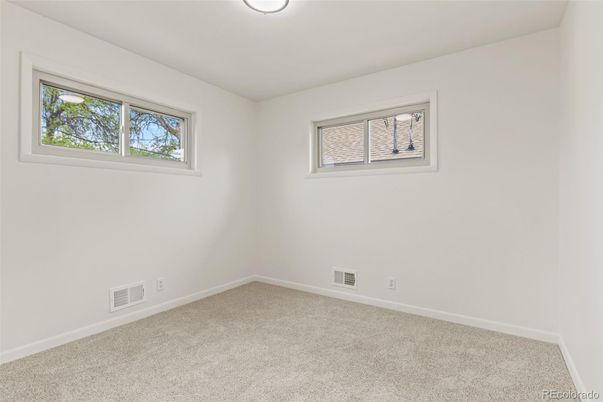 Empty room, Interior