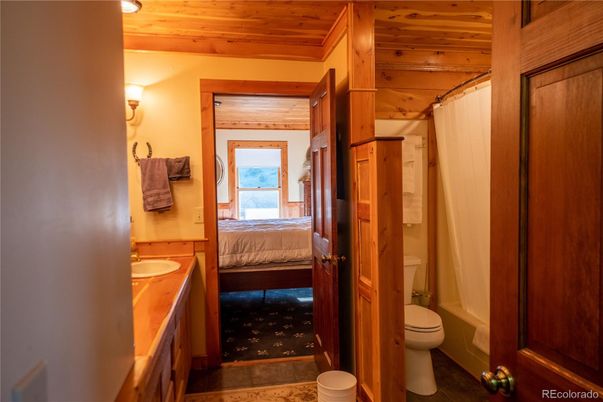 Bathroom, Bedroom, Interior, Wooden Ceilings