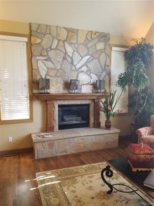 Fireplace, Interior, Stone Walls, Wood Texture Flooring