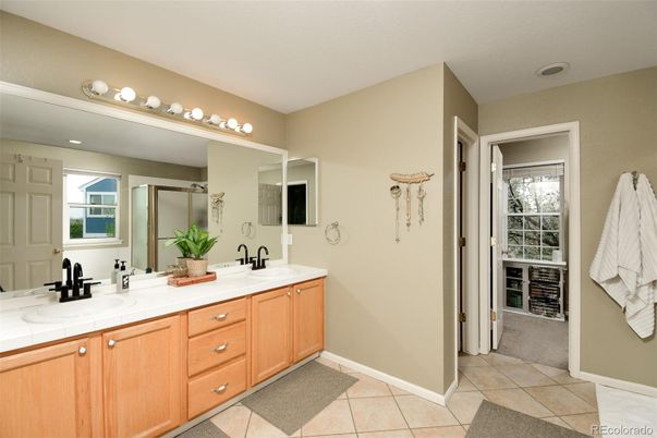 Bathroom, Dual Sink Vanities, Interior, Tile Countertops