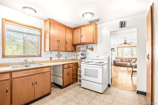Interior, Kitchen, Living room, Wood Texture Flooring