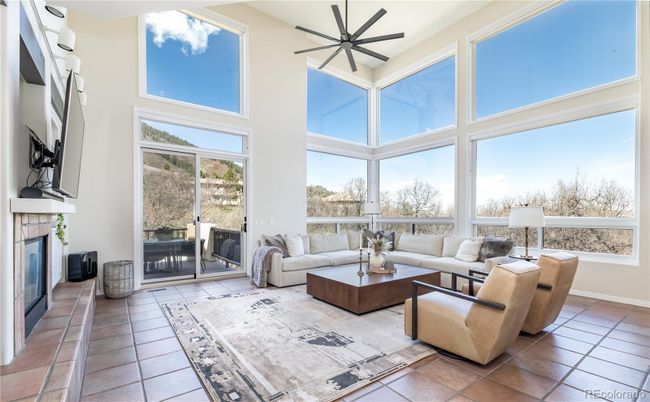 Fireplace, Interior, Living room, Sun Room