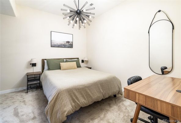 Bedroom, Interior, Pendant Lights