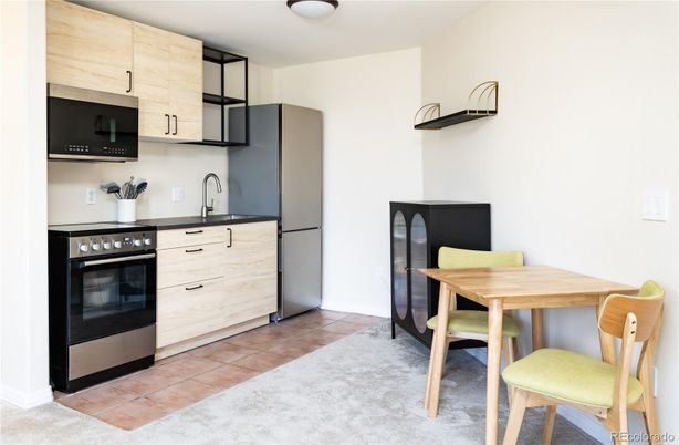 Dining room, Interior, Kitchen