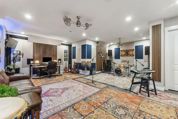 Fitness Equipment, Home Office, Interior, Recessed Lighting