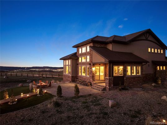 Backyard, Exterior, Facade, Log Home