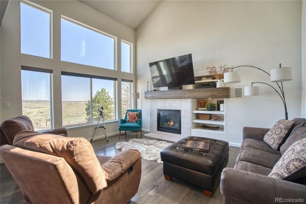 Fireplace, Interior, Living room, Wood Texture Flooring