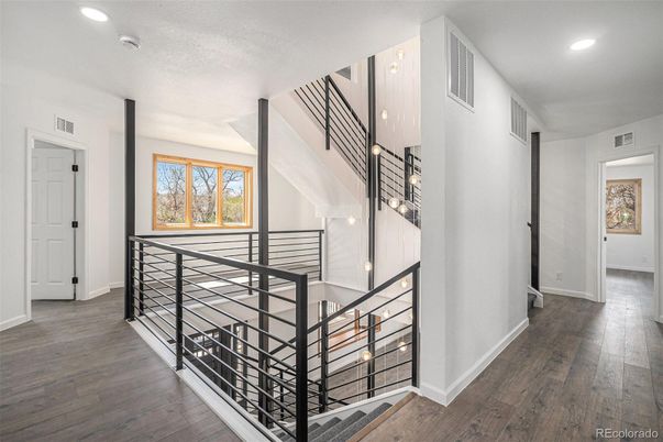 Interior, Pendant Lights, Recessed Lighting, Wood Texture Flooring