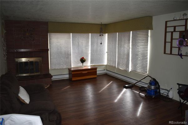 Fireplace, Interior, Wood Texture Flooring