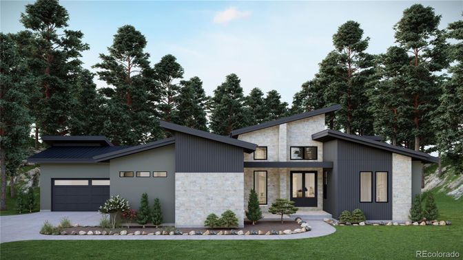 Attached, Backyard, Exterior, Facade, Modern