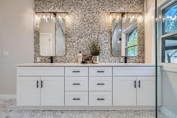 Bathroom, Dual Sink Vanities, Interior