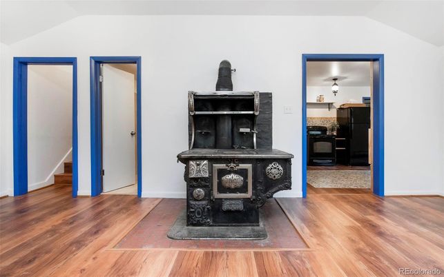 Fireplace, Interior, Wood Texture Flooring