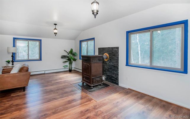 Fireplace, Interior, Wood Texture Flooring