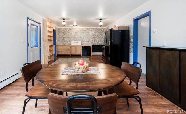 Dining room, Interior, Kitchen, Wood Texture Flooring