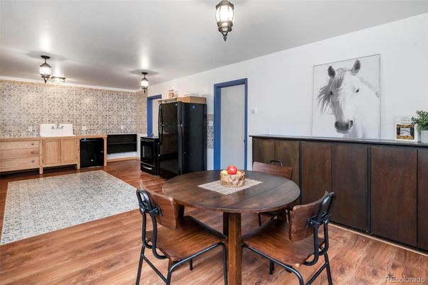 Dining room, Interior, Wood Texture Flooring
