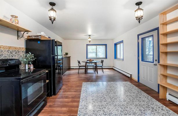 Dining room, Interior, Kitchen, Wood Texture Flooring