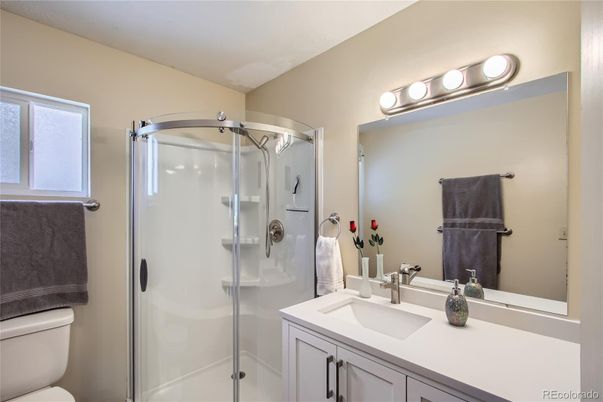 Bathroom, Glass Shower, Interior