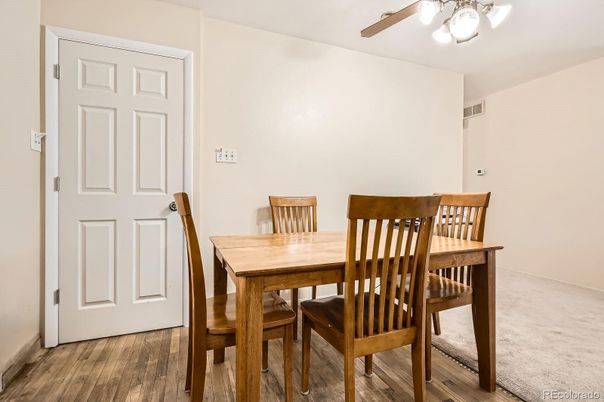 Dining room, Interior, Wood Texture Flooring