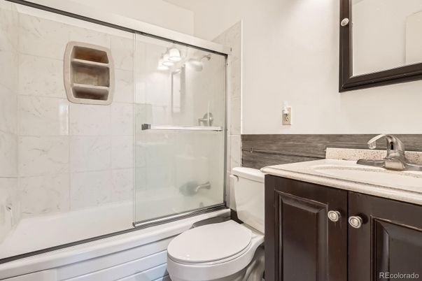 Bathroom, Glass Shower, Interior, Marble Walls