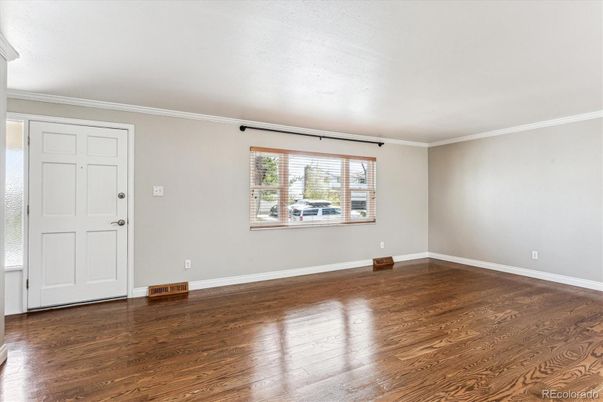 Empty room, Interior, Wood Texture Flooring