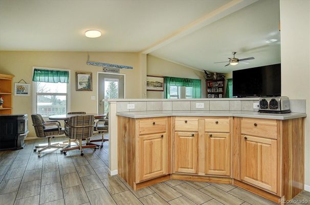Dining room, Interior, Wood Texture Flooring