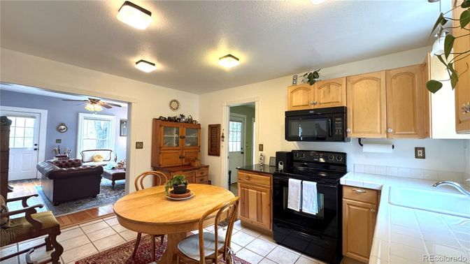 Dining room, Interior, Kitchen, Living room