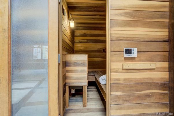 Interior, Sauna Room