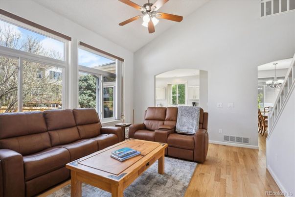 Chandelier, Interior, Living room, Wood Texture Flooring