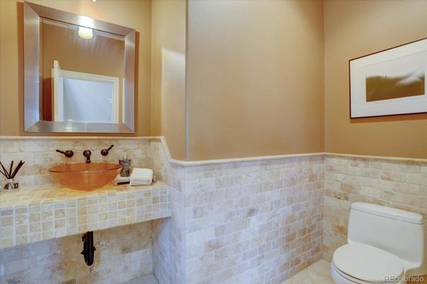 Bathroom, Interior, Stone Walls