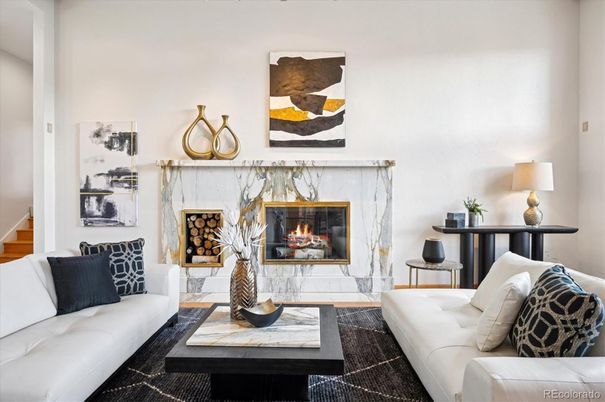 Fireplace, Interior, Living room
