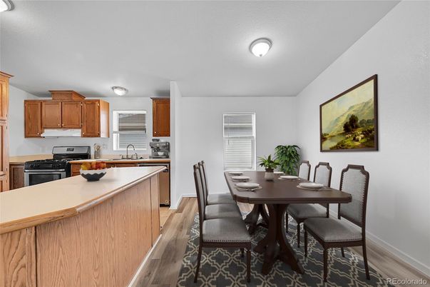 Dining room, Interior, Kitchen, Wood Texture Flooring