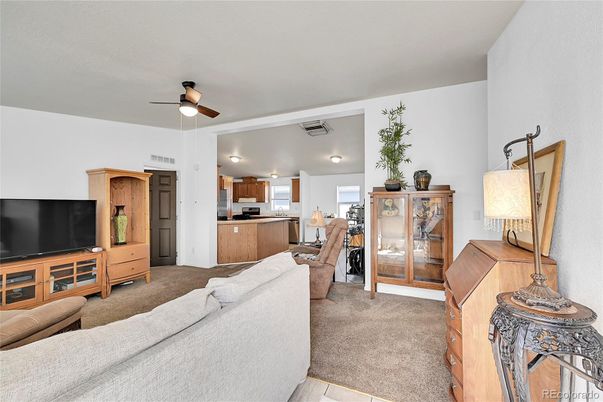 Interior, Kitchen, Living room