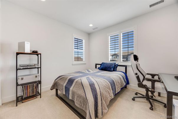 Bedroom, Home Office, Interior, Recessed Lighting