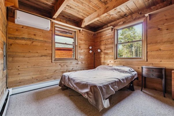 Bedroom, Interior, Wooden Beams, Wooden Ceilings, Wooden Walls