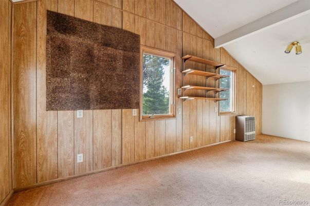Empty room, Interior, Wooden Walls