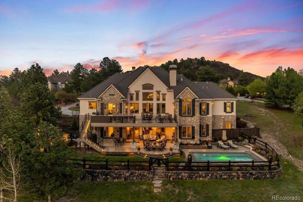 Backyard, Exterior, Facade, Pool, French Provincial