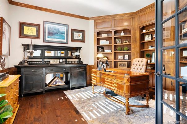 Home Office, Interior, Wood Texture Flooring
