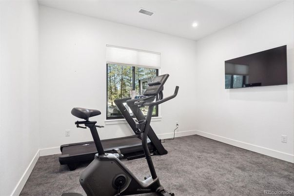 Fitness Equipment, Interior, Recessed Lighting