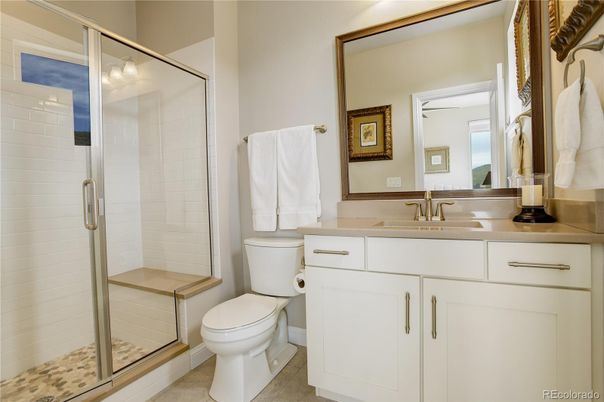 Bathroom, Glass Shower, Interior