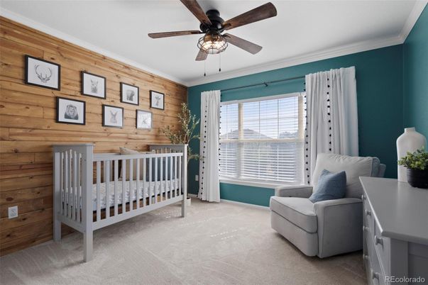 Bedroom, Interior, Wooden Walls