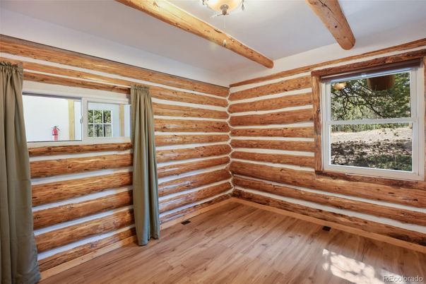 Empty room, Interior, Wooden Beams, Wood Texture Flooring, Wooden Walls