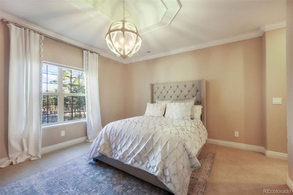 Bedroom, Interior, Pendant Lights