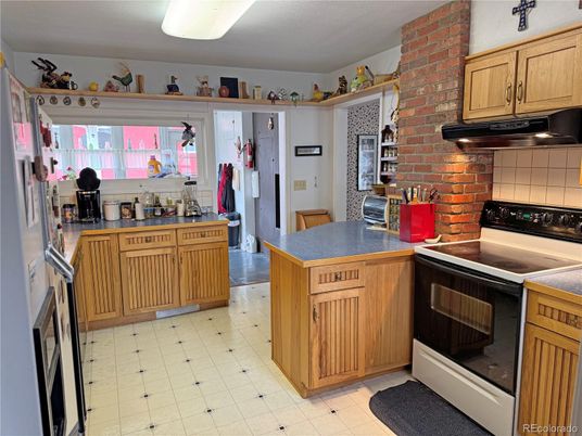 Interior, Kitchen, Stone Walls