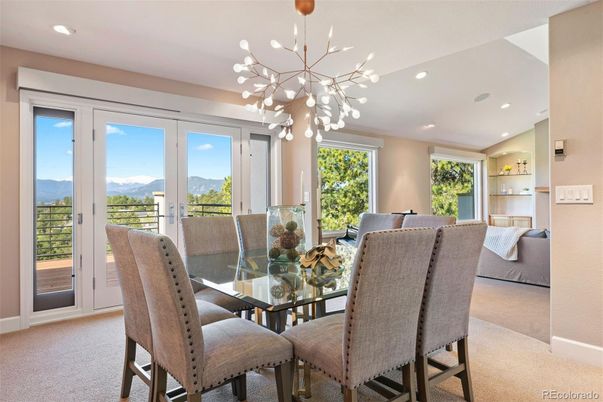Bedroom, Dining room, Interior, Pendant Lights, Recessed Lighting