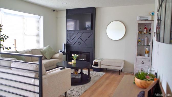 Fireplace, Interior, Living room, Wood Texture Flooring