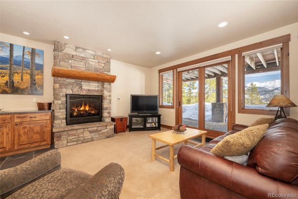 Fireplace, Interior, Living room, Recessed Lighting
